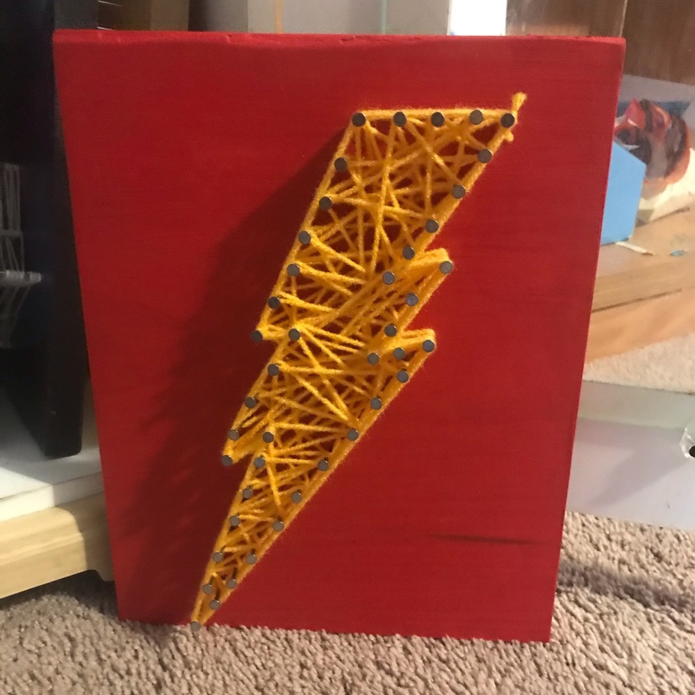 The Flash String Art